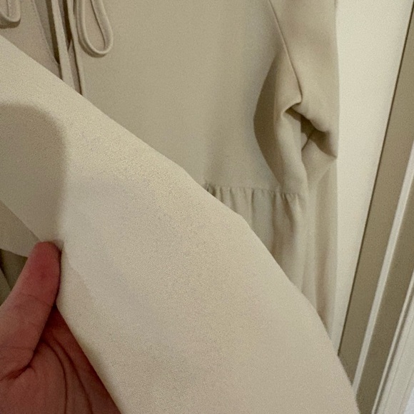 SHEIN Beige Long Sleeve Tunic/Dress - Picture 3 of 4